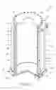 Fig. 02 - Apparatus for transporting and/or storing radioactive materials having a jacket adapted to facilitate thermosiphon fluid flow