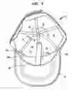 Fig. 04 - Baseball cap with neck protection visor