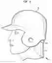 Fig. 07 - Baseball cap with neck protection visor