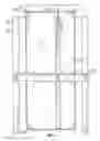 Fig. 06 - Adjustable slide width reducer for gravity slide sorter
