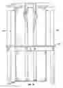 Fig. 10 - Adjustable slide width reducer for gravity slide sorter