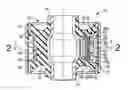 Fig. 01 - Fluid-filled cylindrical vibration-damping device