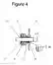 Fig. 04 - Sanitary, live loaded, pass through fitting apparatus