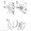 Fig. 07 - Chair or stool comprising mobile, elastic legs, permitting a dynamic sitting position