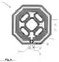 Fig. 09 - Inductor combining primary and secondary coils with phase shifting