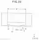 Fig. 20 - Magnetoresistive device of the CPP type, utilizing insulating layers interposed in shield layers to form a closed magnetic path usable in a disk system