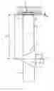 Fig. 01 - Wheel for a rotating flow machine