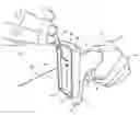 Fig. 01 - Whet-stone receptacle and hand guard