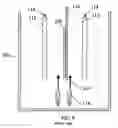 Fig. 10 - Electroplating cell with hydrodynamics facilitating more uniform deposition across a workpiece during plating