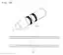 Fig. 11 - Sensor for detecting surface defects of metal tube using eddy current method