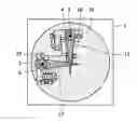 Fig. 01 - Method of measuring relative movement in two dimensions of an object and an optical input device using a single self-mixing laser