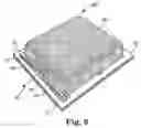 Fig. 09 - Leadframe having mold lock vent