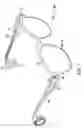 Fig. 02 - Illuminating eyeglasses and eyeglasses frame structure