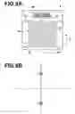 Fig. 06 - Radiation image processing apparatus for removing periodic patterns caused by a scattered radiation removing means