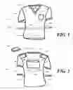 Fig. 02 - Garment configured for selective accommodation of heating or cooling packs