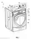 Fig. 02 - Laundry appliance front control panel assembly