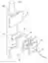Fig. 01 - Pyrotechnic actuator with a cylinder having communicating chambers