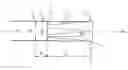 Fig. 01 - Pressurised water releasing nozzle for generating microbubbles in a flotation plant