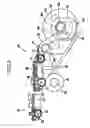 Fig. 09 - Sheet accommodating device and image recording apparatus with a translating pressing member attached to a rotating tray cover
