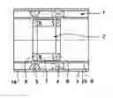Fig. 01 - Electromagnetic linear motor with stator having cylindrical body of magnetically soft material and rotor having axially-magnetized permanent magnet