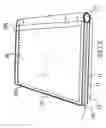 Fig. 04 - Changeable structure for faceplate of portable personal computer