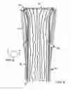 Fig. 04 - Umbrella system with support for internal storage of cover and external sliding ribs and stretchers