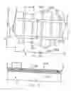 Fig. 41 - Substrate and collector grid structures for integrated series connected photovoltaic arrays and process of manufacture of such arrays