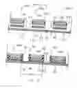 Fig. 44 - Substrate and collector grid structures for integrated series connected photovoltaic arrays and process of manufacture of such arrays