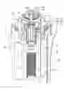 Fig. 01 - Hydraulically actuated sprinkler nozzle cover