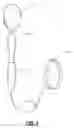 Fig. 04 - INTERCHANGEABLE TODDLER UTENSILS UTILIZING NOVEL RETENTION MECHANISMS AND A NOVEL HANDLE