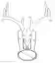 Fig. 01 - Convertible taxidermy mounting system
