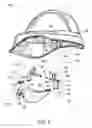 Fig. 04 - Hard hat with attached safety glasses