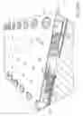 Fig. 255 - Inkjet printhead with paddle for ejecting ink from one of two nozzles
