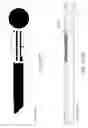 Fig. 502 - Inkjet printhead with paddle for ejecting ink from one of two nozzles