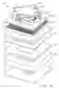 Fig. 51 - Inkjet printhead with paddle for ejecting ink from one of two nozzles