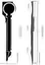 Fig. 518 - Inkjet printhead with paddle for ejecting ink from one of two nozzles