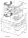 Fig. 60 - Inkjet printhead with paddle for ejecting ink from one of two nozzles