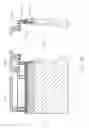 Fig. 43 - Printing fluid supply device with channeled absorbent material