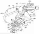 Fig. 01 - Headlight support structure for a saddle-type vehicle