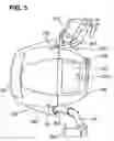 Fig. 04 - Headlight support structure for a saddle-type vehicle