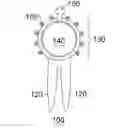 Fig. 01 - GOLF BALL MARK REPAIR TOOL