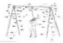 Fig. 01 - Apparatus and method for training a baseball batter to swing a baseball bat level