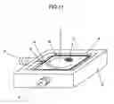 Fig. 12 - Superconducting device with a disk shape resonator pattern that is adjustable in bandwidth