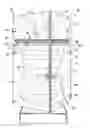 Fig. 01 - Water cooler display apparatus for positioning, storing and displaying items thereon