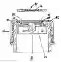 Fig. 01 - Closure with second dispensing compartment