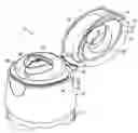 Fig. 01 - Closure having a drip minimizing lid