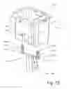 Fig. 15 - Container device for a ladder