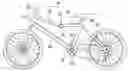 Fig. 01 - Bicycle frame with a receiving space