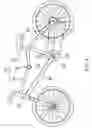 Fig. 02 - Bicycle frame with a receiving space