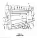 Fig. 06 - Apparatus and method for attaching passenger side inflatable restraint chute